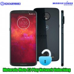 Motorola Moto Z3 Play Network Unlocking 